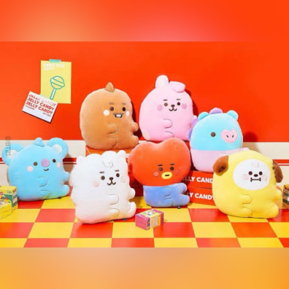 bt21 | Accessories | Bt2 Jelly Candy Plush Keychain Series 2 Blind